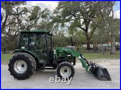 2008 MONTANA (LS) N55 TRACTOR A/C CAB LOADER With QUICK ATTACH SUPER LOW HRS