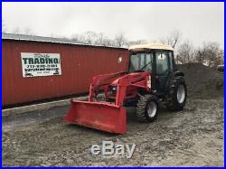 2008 Mahindra 4510C 4x4 Compact Tractor with Cab & Loader Only 300 Hours