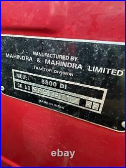 2008 Mahindra 5500 Tractor