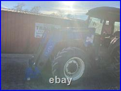 2008 New Holland T95D 4x4 95Hp Farm Tractor with Cab & Loader CHEAP