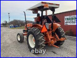 2008 New Holland TN70A 2wd 70Hp Utility Tractor with Side Mower Only 1900Hrs