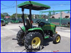 2009 John Deere 3320 4WD Diesel Tractor Utility Ag Farm 3 Point Hitch 540 PTO