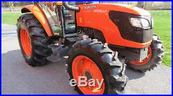 2009 KUBOTA M8540 4X4 UTILITY FARM TRACTOR With CAB HEAT A/C 673 HOURS 85HP DIESEL