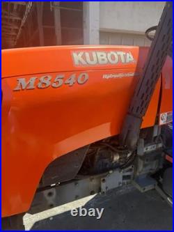 2009 Kubota M8540 4x4 Tractor