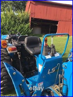 2009 LS S3010 28.5 HP Tractor W Backhoe New Holland Only 69 Hours