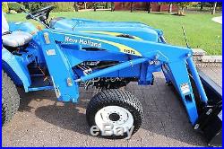 2009 NEW HOLLAND T1510 FARM TRACTOR 110TL LOADER 117 HOURS AMAZING NO RESERVE
