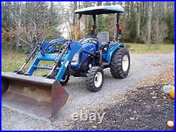 2009 New Holland Boomer T2220 35hp 4x4 diesel with loader