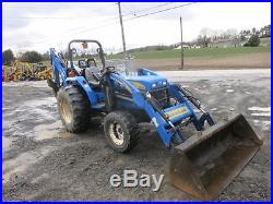 2009 New Holland T1530 Tractor Backhoe With Loader, 4x4, 1003 Hours, 40HP Diesel