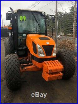 2009 New Holland T4020 4X4 Cab Tractor Enclosed Heat Three Point Hitch