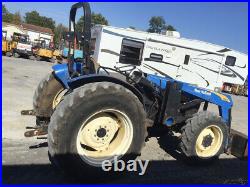 2009 New Holland TT75 4x4 75hp Utility Tractor with Loader Only 1000 Hours
