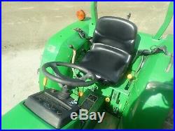 2010 JOHN DEERE 4005 TRACTOR With300CX LOADER, 143 HRS, 540 PTO, 4X4, 41.9HP DIESEL