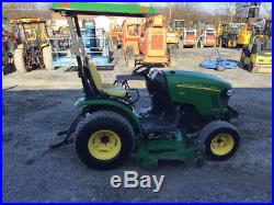 2010 John Deere 2320 4x4 Hydro Compact Tractor with Belly Mower Only 1500 Hours