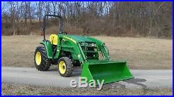 2010 John Deere 3320 4x4 tractor with loader