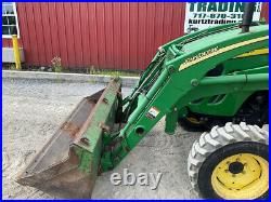 2010 John Deere 4520 4x4 50Hp Compact Tractor with Cab & Loader Clean Only 2400Hrs
