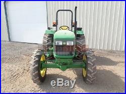 2010 John Deere 5045e Farm Tractor 2 Post Rops 4x4 3 Point 540 Pto 146 Hrs 45 HP
