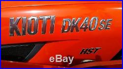 2010 Kioti DK40SE HST 4x4