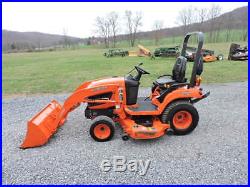 2010 Kubota BX2660 Sub Compact Tractor Loader Belly Mower 4X4 3 Point Diesel