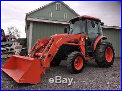 2010 Kubota L5240 Hsttc-3 4x4 Compact Diesel Tractor Loader Enclosed Heat And Ac