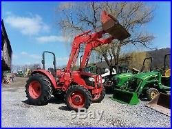 2010 Kubota M6040 4x4 Tractor With Loader, 65 HP
