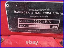 2010 Mahindra 5530 Tractor with Loader