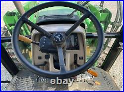 2011 JOHN DEERE 5101E TRACTOR With LOADER, CAB, 4X4, HEAT AC, 101 HP PRE-EMISSIONS