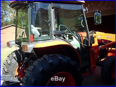 2011 KUBOTA L5740 CAB+LOADER+4X4+HYDRO TRANS WITH 327HRS. MINT CONDITION