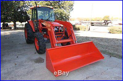 2011 Kubota 9540, 4x4 Cab Tractor with Kubota Loader Only 600 hrs