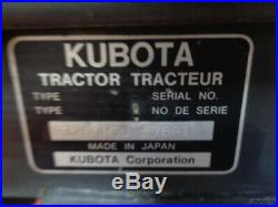 2011 Kubota B3200 Tractor, 4WD, Hydro, 72 Belly Mower, 32HP Diesel, 1,901 Hours