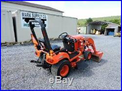 2011 Kubota BX1860 Sub Compact Tractor Loader Belly Mower 4X4 3 Point Hitch PTO