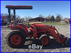 2011 Kubota L3800 4x4 Hydro Compact Tractor With Loader
