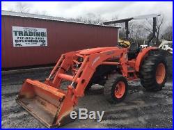 2011 Kubota L4740 4x4 Compact Tractor With Loader
