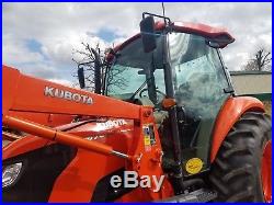 2011 Kubota M7040 4WD tractor WithLoader Low Hours Very Clean