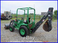 2011 Terramite T5C Backhoe Wheel Loader Hydraulic Utility Tractor Excavator