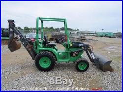 2011 Terramite T5C Backhoe Wheel Loader Hydraulic Utility Tractor Excavator