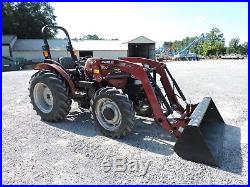 2012 Case 55a 4wd Tractor With Loader Deere Kubota Good Condition