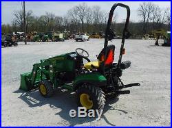 2012 JOHN DEERE 1026R 4x4 TRACTOR WithLOADER, HYDROSTATIC, 155 HRS IMMACULATE