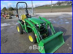 2012 JOHN DEERE 2320 Tractor With OEM Loader, ONLY 26 Hrs! , 4x4, 22 HP Yanmar
