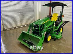 2012 John Deere 1026r Orops Tractor With Canopy Top
