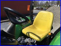 2012 John Deere 4105 4x4 Compact Tractor with Loader