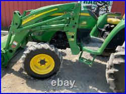 2012 John Deere 4120 4x4 43Hp Hydro Compact Tractor with Loader Clean Only 300Hrs
