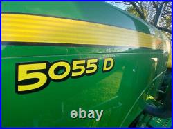 2012 John Deere 5055D Tractor withBucket Loader 850 Hours 55HP 2WD