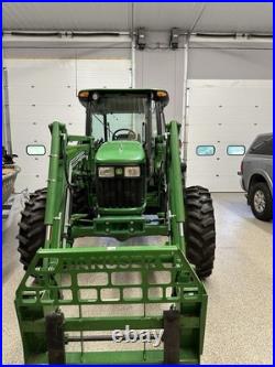 2012 John Deere 5083E Cab Loader 4x4