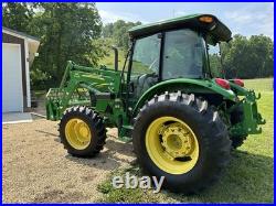 2012 John Deere 5083E Cab Loader 4x4
