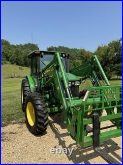 2012 John Deere 5083E Cab Loader 4x4