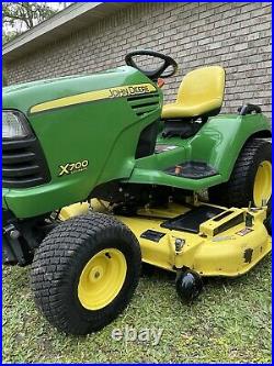 2012 John Deere X700 Lawn Mower 62 Deck And Only 560 Hours