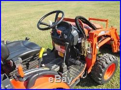 2012 Kioti Ck20s Tractor, Gear, Loader, Backhoe, 4x4, 22 HP Diesel, 366 Hrs