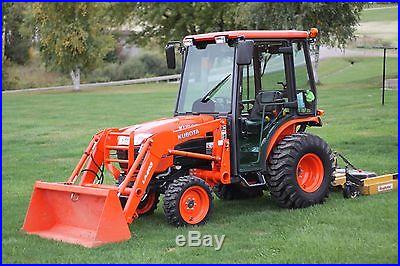 2012 Kubota B3000-HSDCC Compact Tractor & attachments