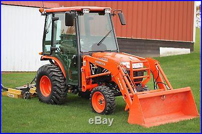 2012 Kubota B3000-HSDCC Compact Tractor & attachments