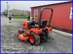 2012 Kubota BX2350 4x4 23hp Hydro Compact Tractor with 60 Belly Mower 800Hrs