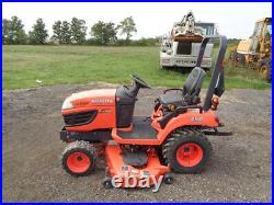 2012 Kubota BX2660 Tractor, 4WD, Hydro, 60 Belly Mower, R4 Tires, 961 Hours